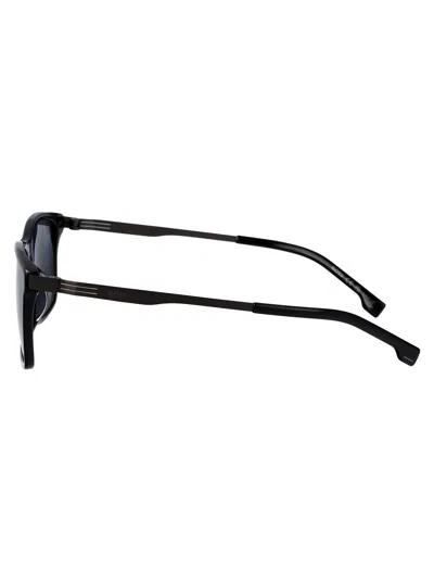 Hugo Boss Black Acetate Sunglasses In Black