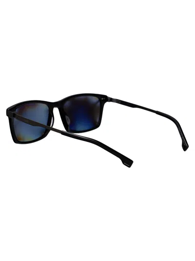 Hugo Boss Black Acetate Sunglasses In Black