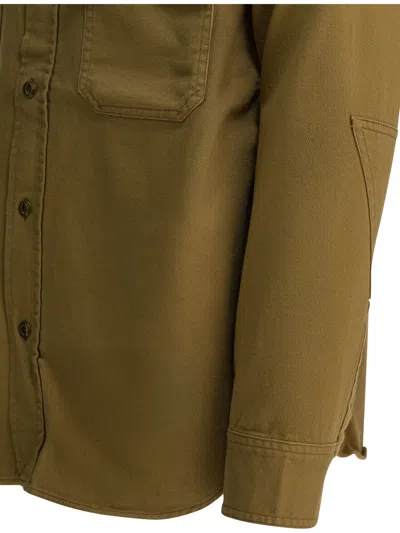 Human Made Work Printed Jacket In Brown