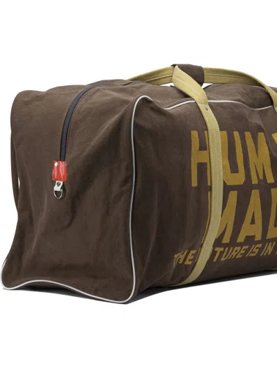 Human Made Large Boston Duffel Bag In Brown