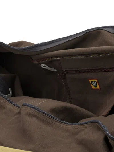 Human Made Large Boston Duffel Bag In Brown