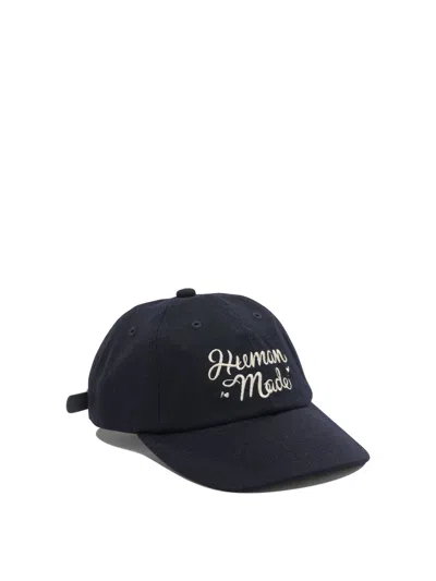 Human Made Wool Baseball Cap In Blue