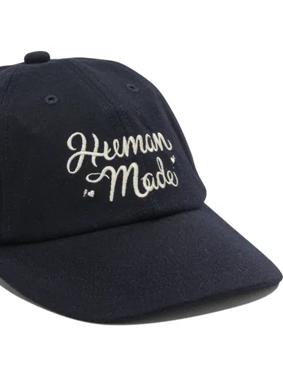 Human Made Wool Baseball Cap In Blue