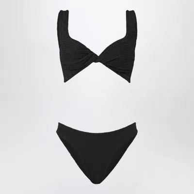 Hunza G Juno Bikini Set In Black