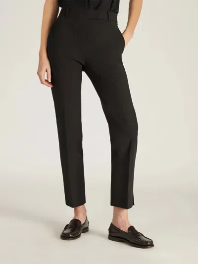 Incotex Black Wool Trousers In Black