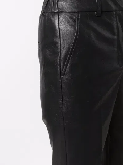 Incotex Slim Wool Pants In Black