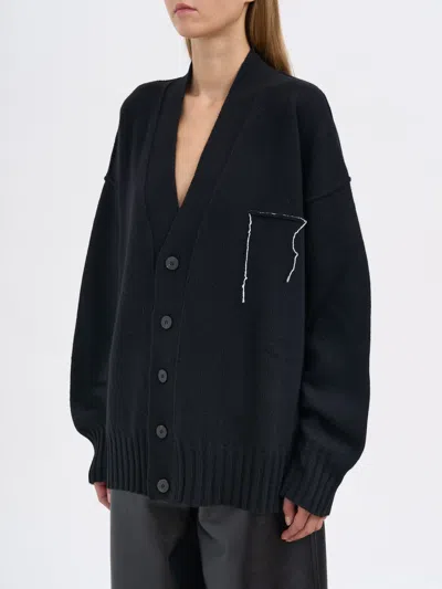 Isabel Benenato Eco-cashmere Cardigan In Black