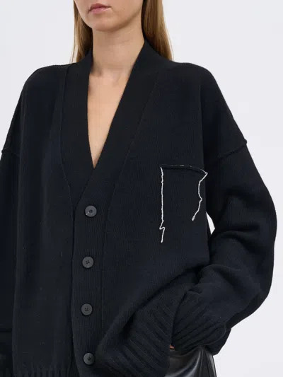 Isabel Benenato Eco-cashmere Cardigan In Black