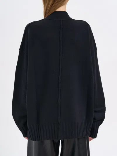 Isabel Benenato Eco-cashmere Cardigan In Black