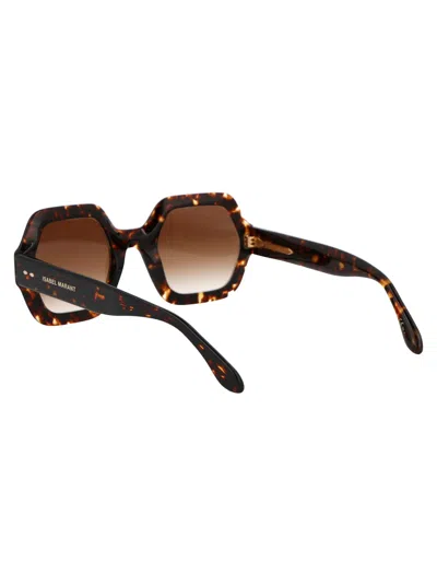 Isabel Marant Avana Acetate Sunglasses In Brown