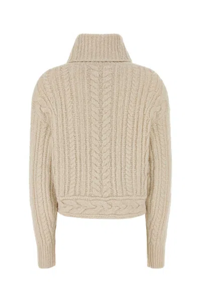 Isabel Marant Beige Cotton-blend Sweater In Neutral