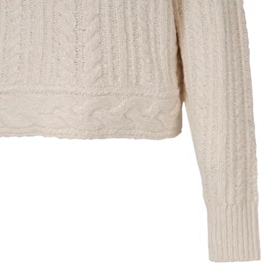 Isabel Marant Beige Cotton-blend Sweater In Neutral
