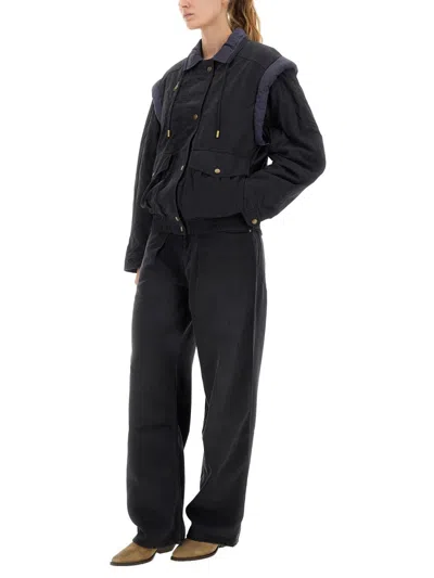 Isabel Marant Étoile Isabel Marant Etoile Black Cotton Jacket In Black