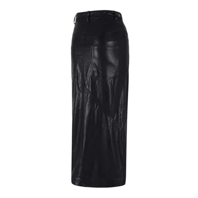 Isabel Marant Étoile Isabel Marant Etoile Black Polyester Skirt In Blue