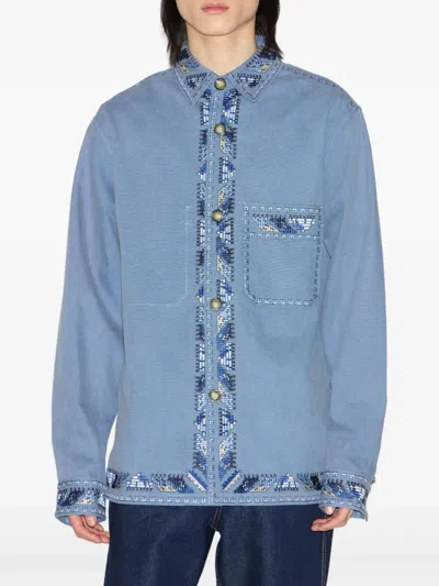 Isabel Marant Rudy Jacket In Blue
