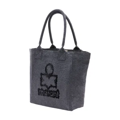 Isabel Marant Small Yenky Gf Shopper Bag In Gray