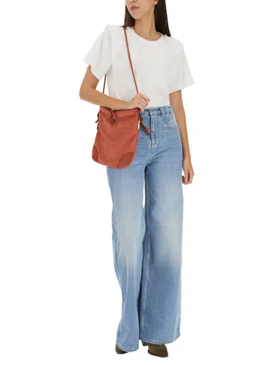 Isabel Marant Layered-detail Cotton T-shirt In White