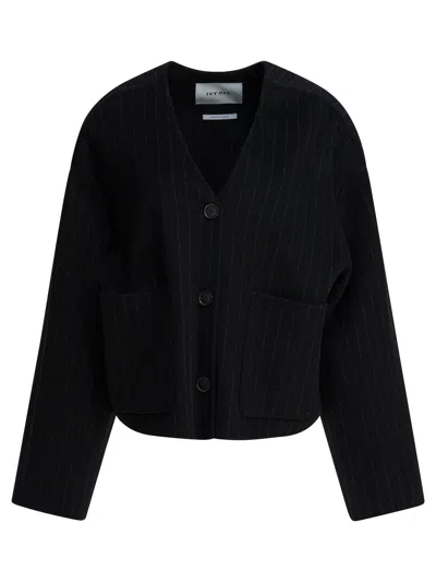 Ivy & Oak Ivy Oak Blue Rws Wool Jacket In Black