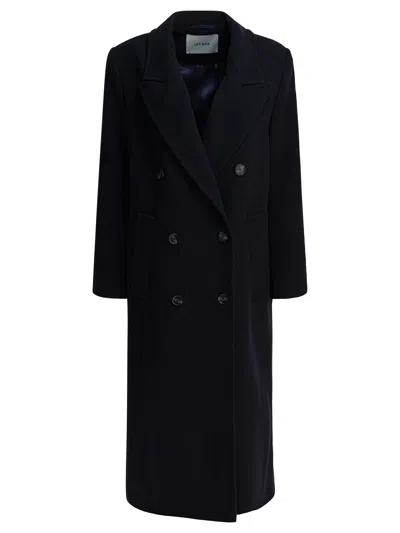 Ivy & Oak Ivy Oak Blue Virgin Wool Jacket In Black