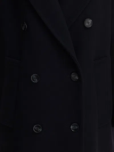 Ivy & Oak Ivy Oak Blue Virgin Wool Jacket In Black