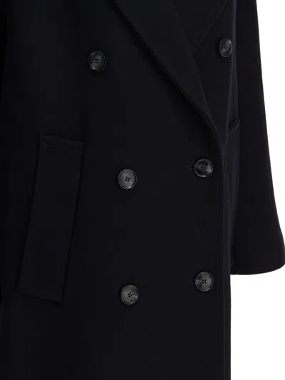 Ivy & Oak Ivy Oak Blue Virgin Wool Jacket In Black