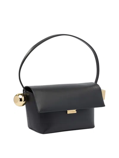 Jacquemus "rond Carré" Bag In Black