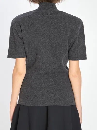 Jacquemus Women Grey Wool And Cashmere The Castagna Sweater In Multi