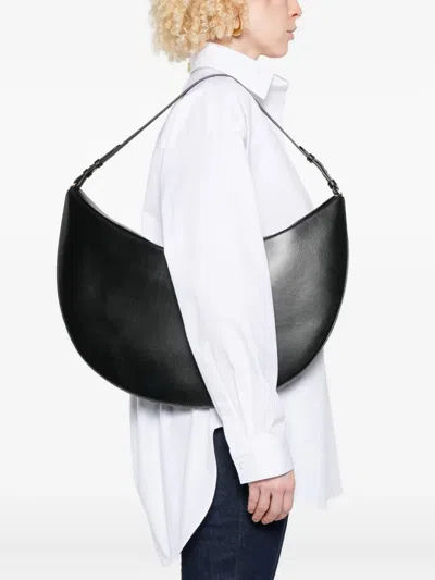 Jacquemus Black The Ovalo Hobo Bag