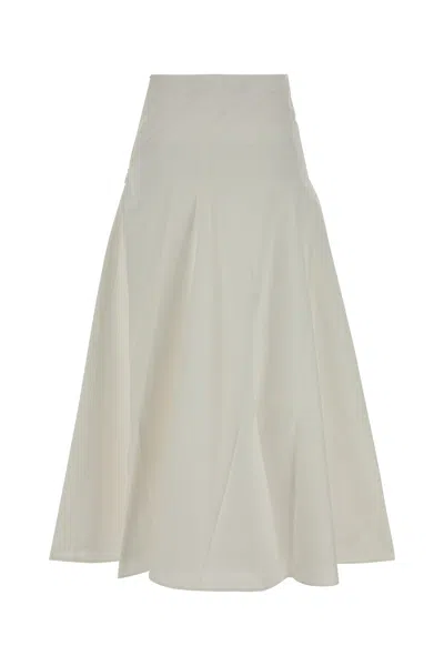 Jacquemus La Jupe Triangle In Neutral