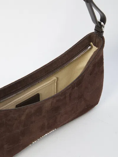 Jacquemus The Bisou Pearls Bag In Brown