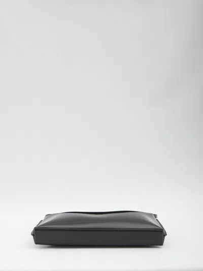 Jacquemus Le Ovalo Clutch In Black