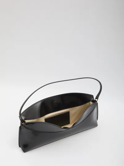 Jacquemus Le Ovalo Clutch In Black