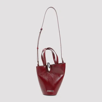 Jacquemus Le Petit Bambola Bag In Brown