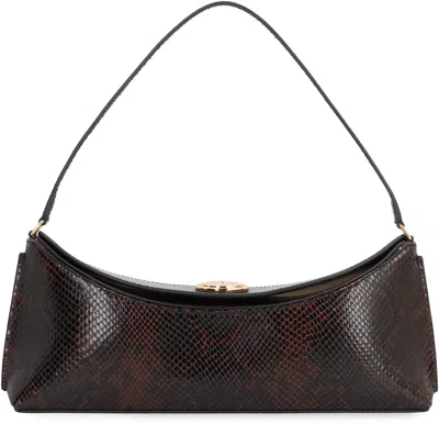 Jacquemus Shoulder Le Calisso Piton Marron In Brown