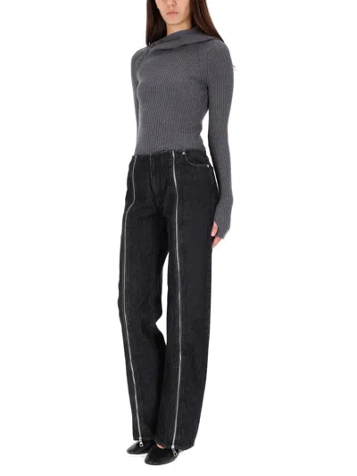 Jean Paul Gaultier Ribbed Wool Sweater