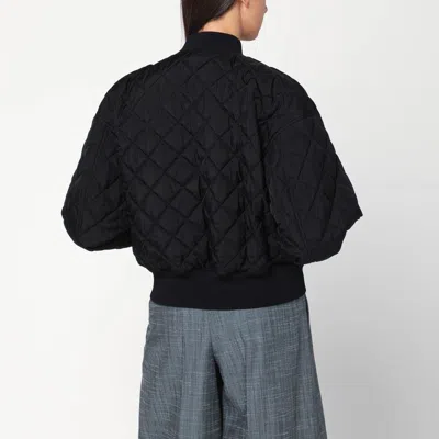 Jil Sander Quilted Jacket With Monogram Design