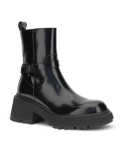 Jimmy Choo Buckle Strap Ankle Boots In Black