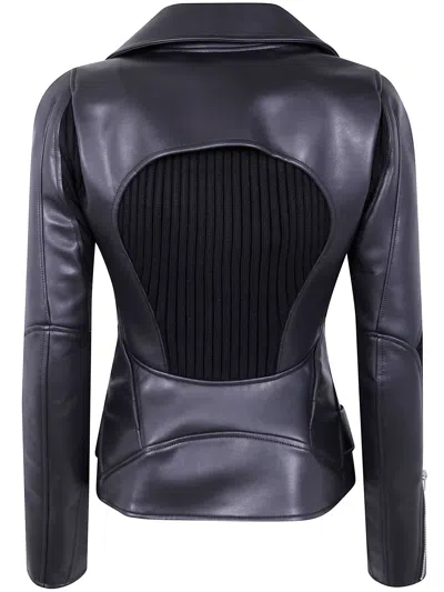 Junya Watanabe Biker Jacket In Black