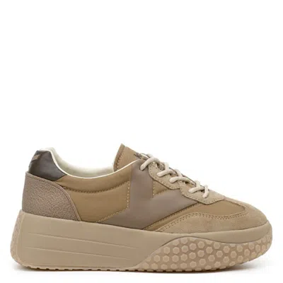 Keh-noo Keh Noo Taupe Nut Sneakers In Brown