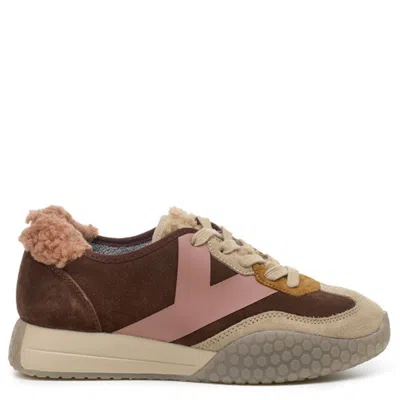 Keh-noo Keh Noo Nut Brown Sneakers In Brown