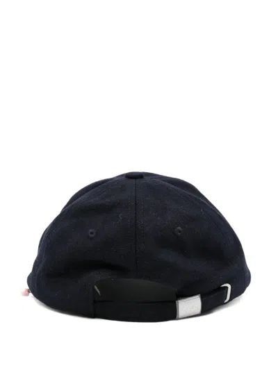 Kenzo Logo-plaque Baseball Cap In Blue