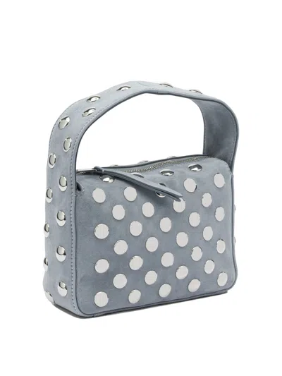 Khaite Small Elena Tote Bag In Blue