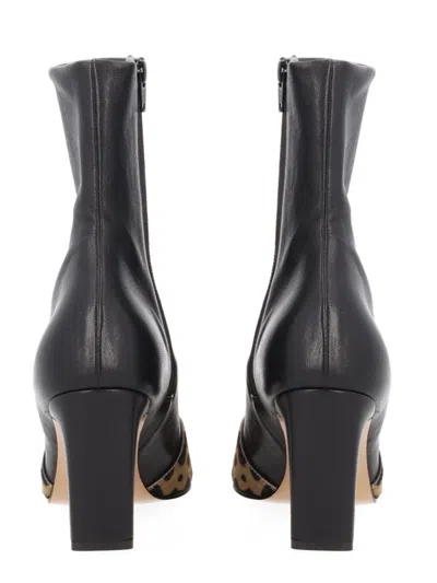 Khaite Nevada 85 Ankle Boots In Black