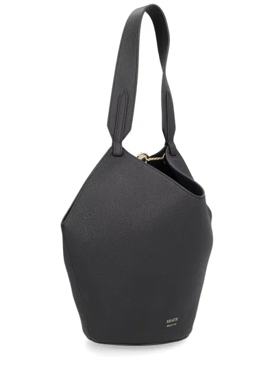 Khaite Lotus Mini Bag In Black