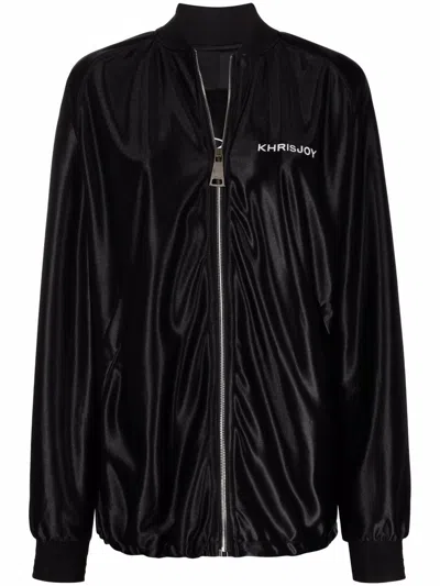 Khrisjoy Black Polyamide Jacket In Black