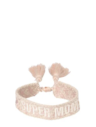 Label K Braided Fabric Bracelet In Neutral