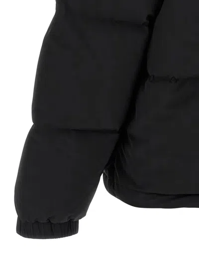 Lacoste Water-repellent Down Jacket With Packable Hood Clothing In Black