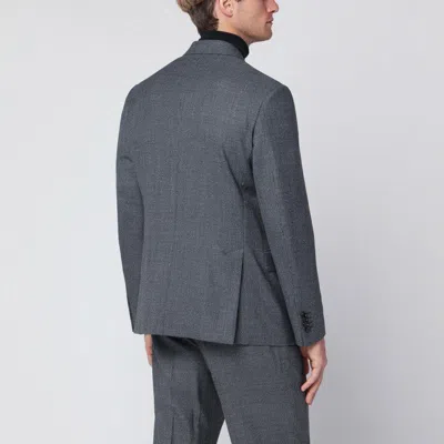 Lardini Double Breasted Wool Jacket Pockets