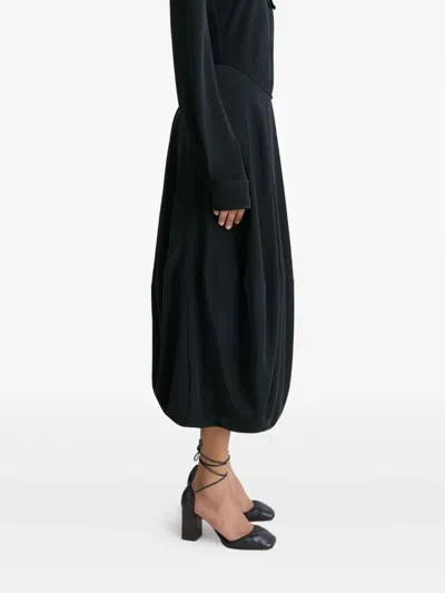 Lemaire Ballon Skirt In Black