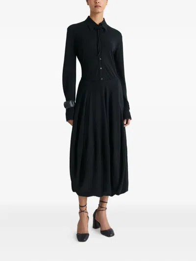 Lemaire Ballon Skirt In Black